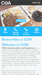 Mobile Screenshot of coaeatery.com
